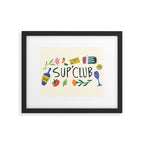 Summertime Supper Club Framed Art Print Gallery Image 5