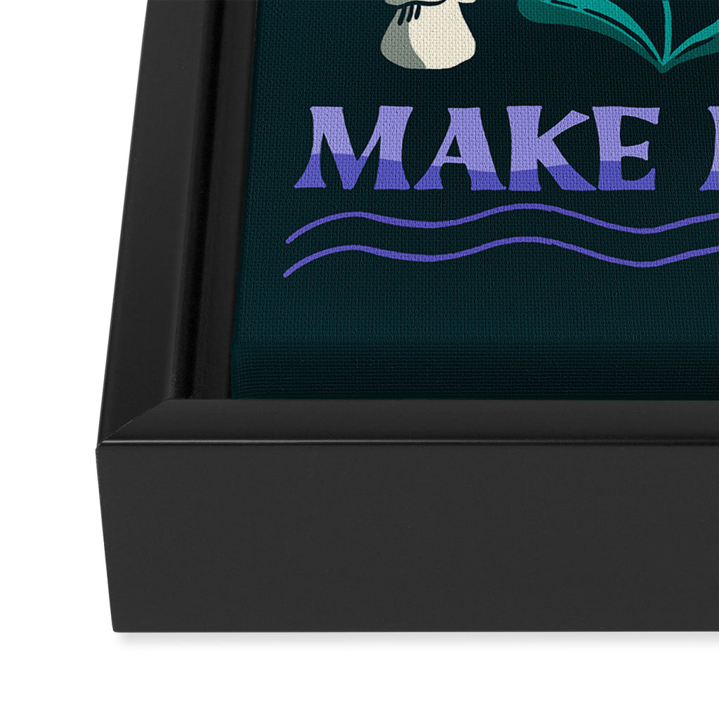 Take Breaks and Make Mistakes Framed Canvas Print Gallery Image 3