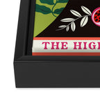 The High Priestess Tarot Card Framed Canvas Print Gallery Image 3