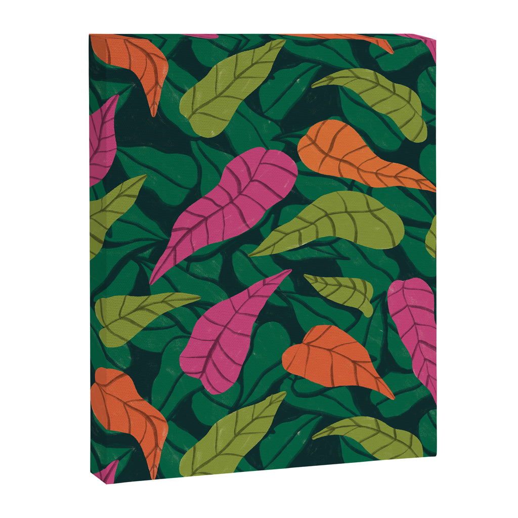 Tropical Leaf Pattern  Canvas Print Gallery Image 8