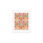 Whimsical and Fierce! // Tiger Pattern Art Print Gallery Image 1