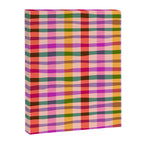 Wobbly Colorful Gingham Pattern Canvas Print Gallery Image 8