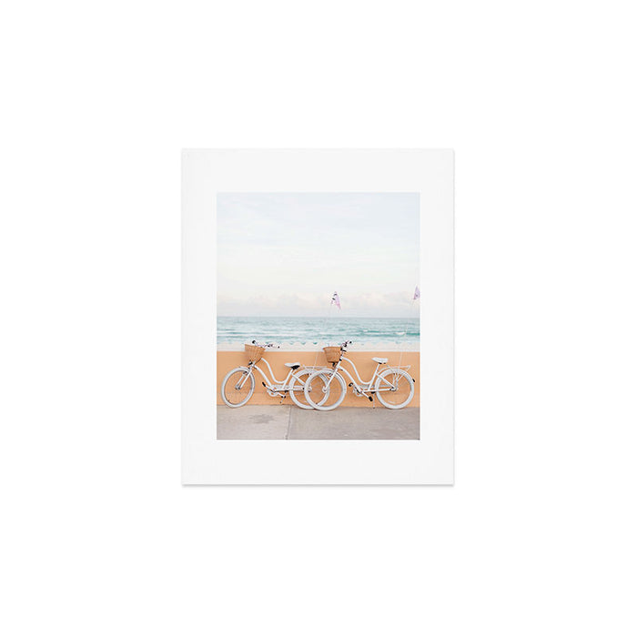 beach cruiser bikes Art Print Gallery Image 1