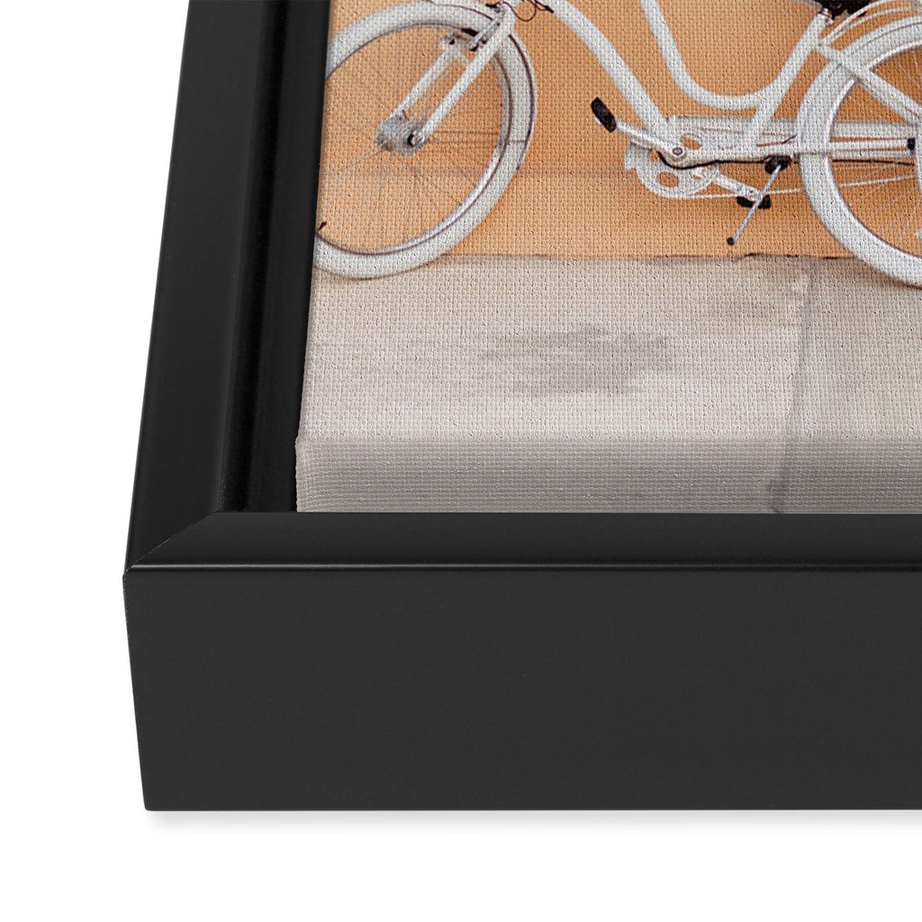 beach cruiser bikes Framed Canvas Print Gallery Image 3