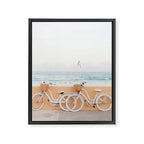 beach cruiser bikes Framed Canvas Print Gallery Image 6