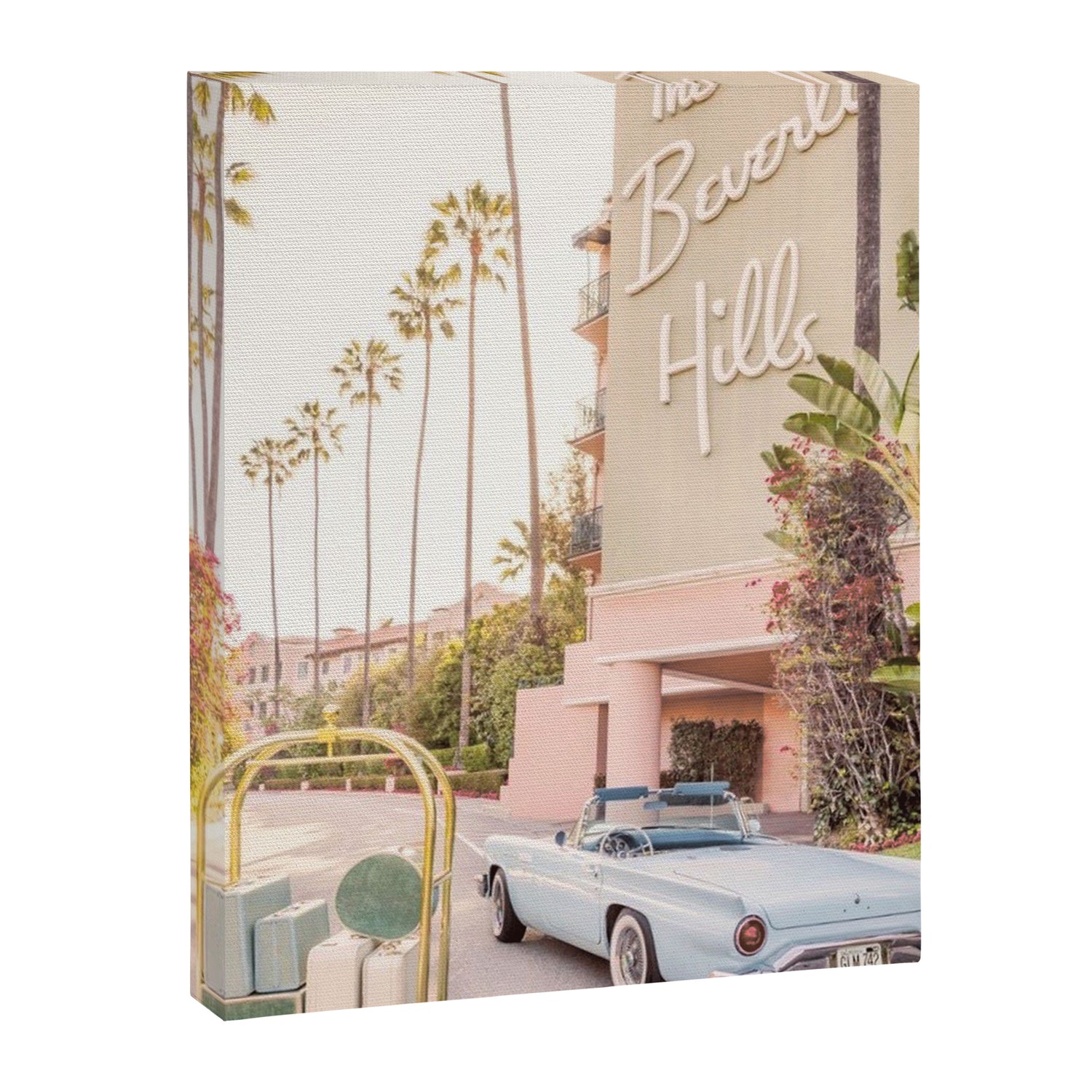 beverly hills Canvas Print Gallery Image 6