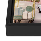 beverly hills Framed Canvas Print Gallery Image 3