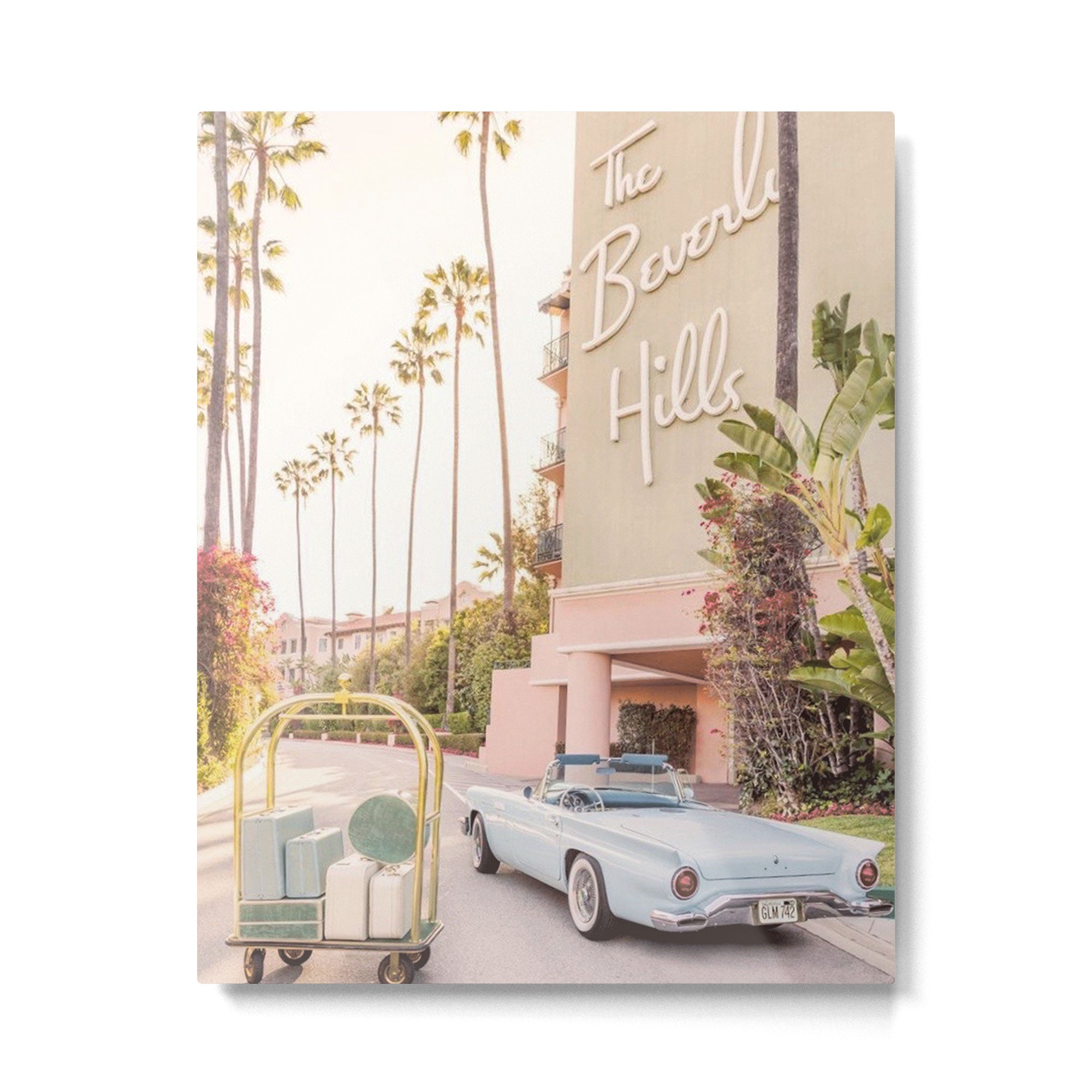 beverly hills Metal Print Gallery Image 4
