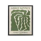 Abbot Kinney Blvd Framed Canvas Print Gallery Image 6