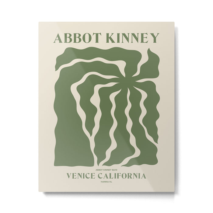 Abbot Kinney Blvd Metal Print Gallery Image 1