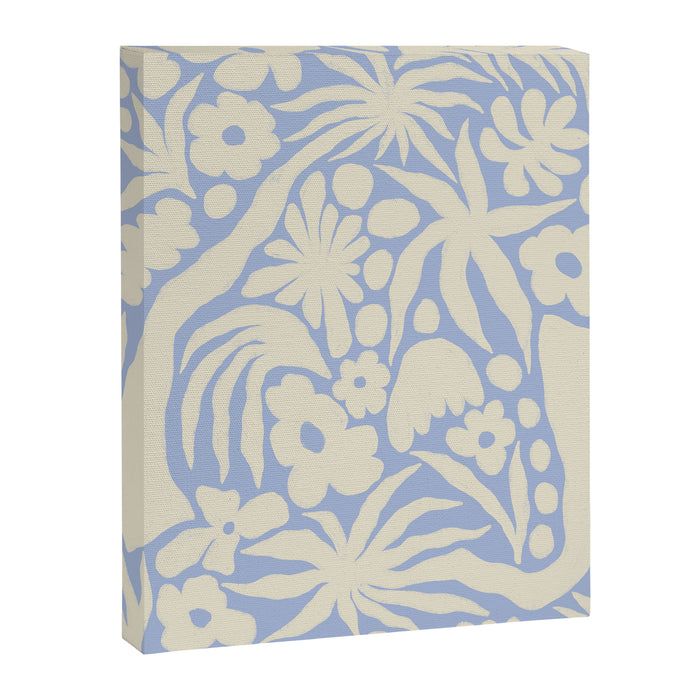 Blomstra blue Canvas Print Gallery Image 1