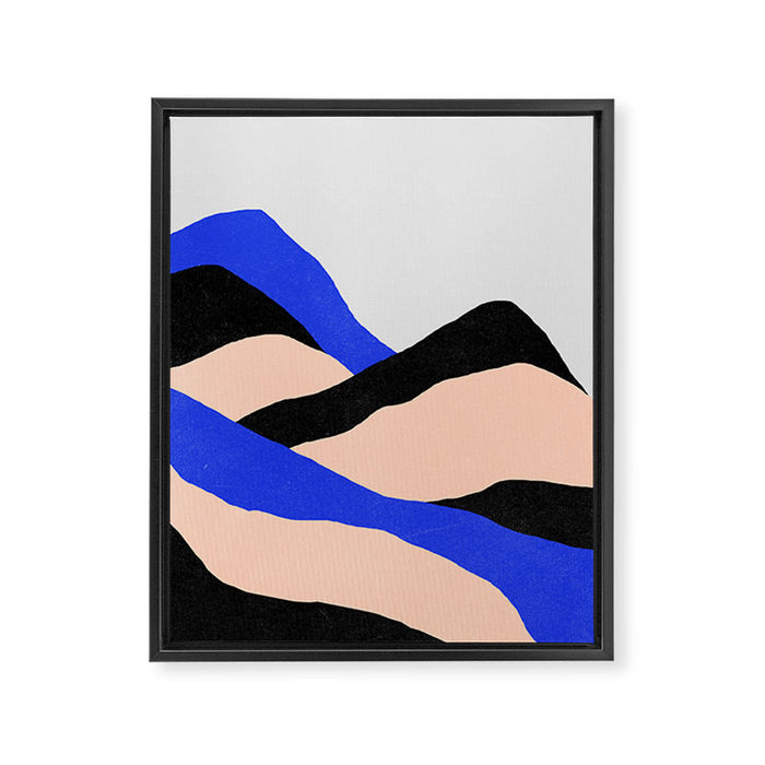 Climb Framed Canvas Print Gallery Image 1