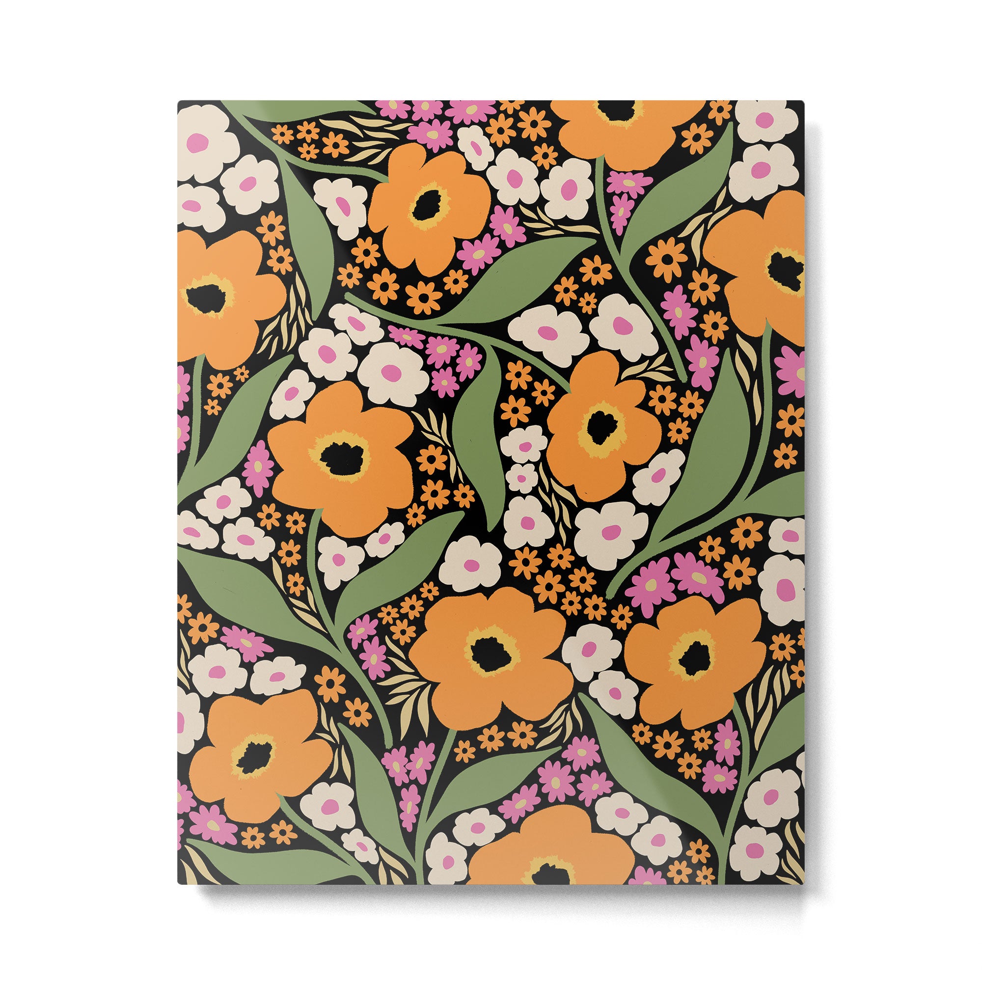 Floral pattern III Metal Print Gallery Image 4