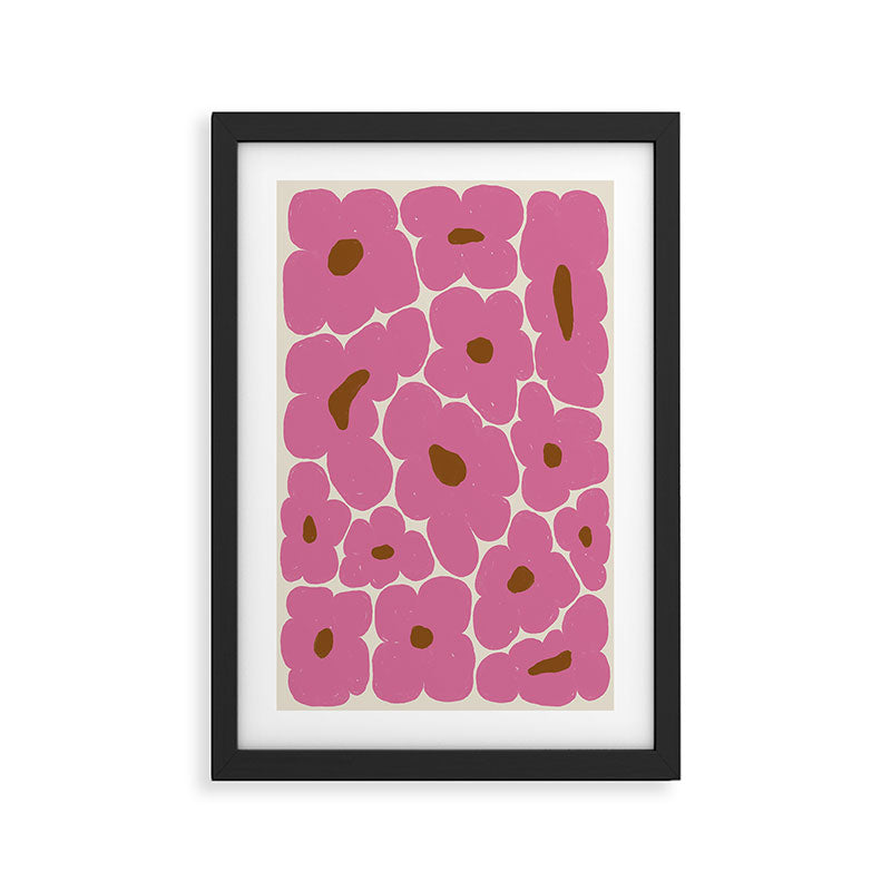 Flowerbed Framed Art Print Gallery Image 2