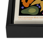 Larchmont Village Farmers Market Framed Canvas Print Gallery Image 3