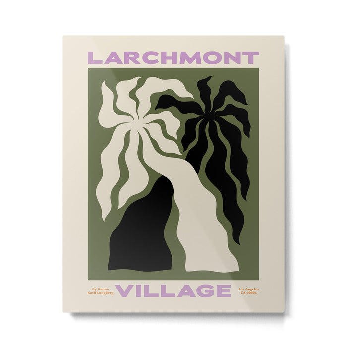 Larchmont Village Metal Print Gallery Image 1