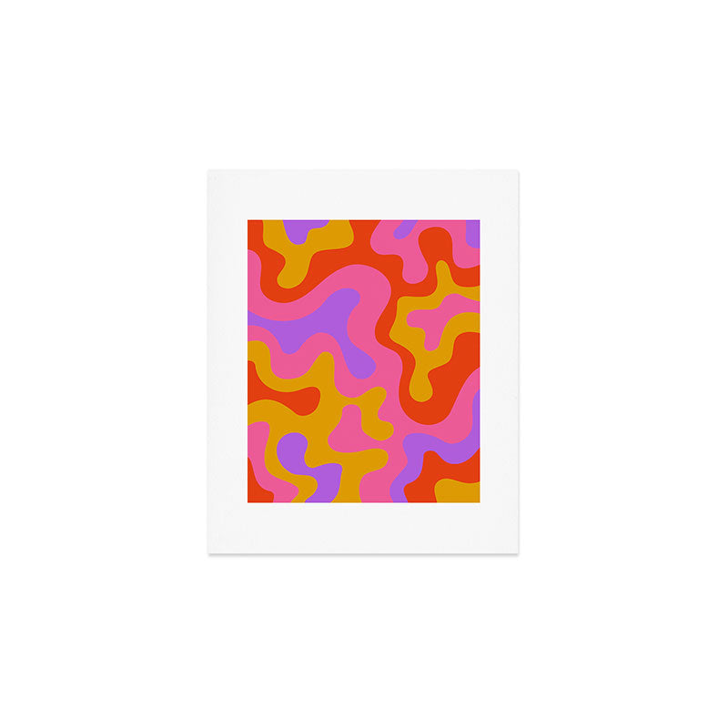 Standing on the edge Art Print Gallery Image 1