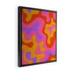 Standing on the edge Framed Canvas Print Gallery Image 2