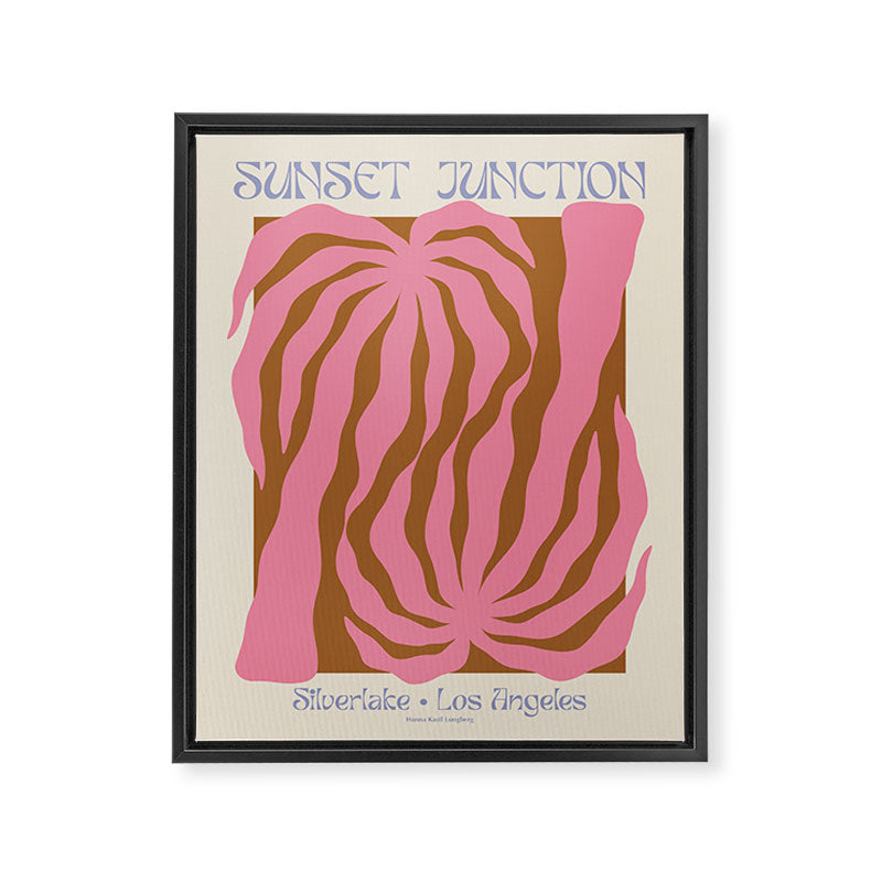 Sunset Junction Framed Canvas Print Gallery Image 6