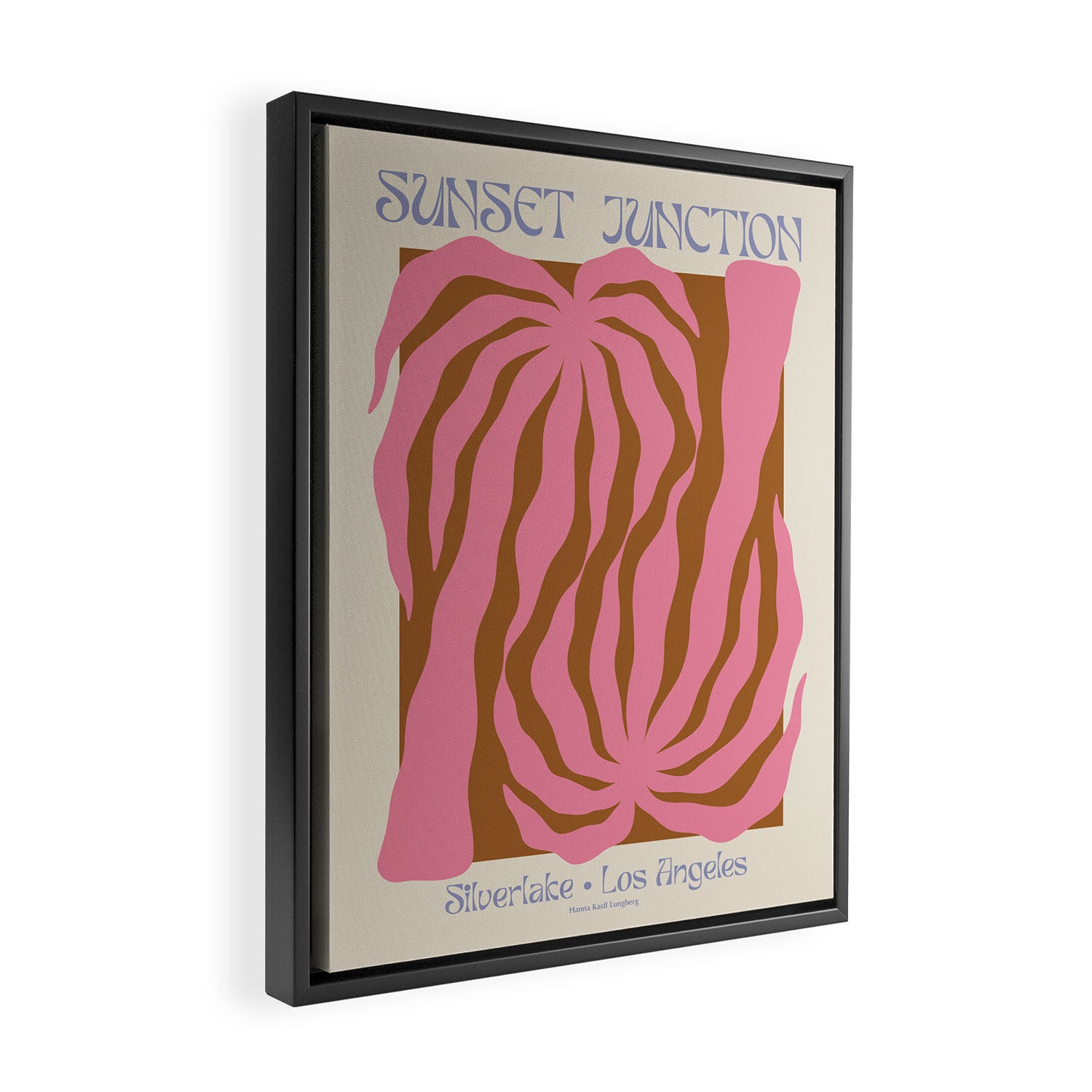Sunset Junction Framed Canvas Print Gallery Image 2