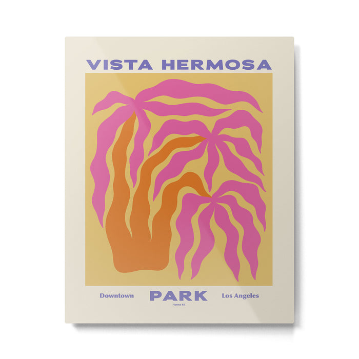 Vista Hermosa Park Metal Print Gallery Image 1