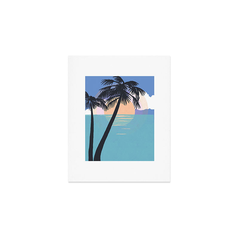 Beach Side Art Print Gallery Image 1