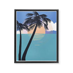 Beach Side Framed Canvas Print Gallery Image 6