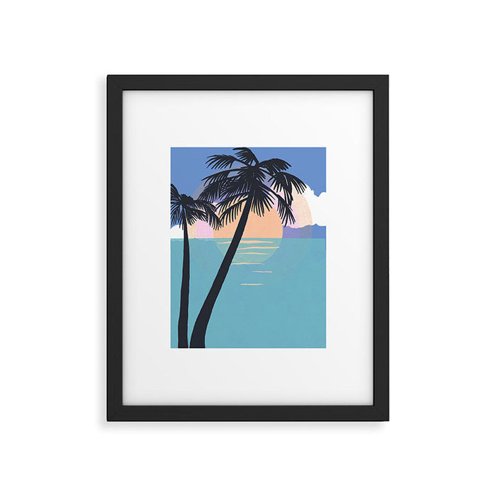 Beach Side Framed Art Print Gallery Image 1