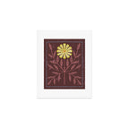 Daisy Tile Art Print Gallery Image 1