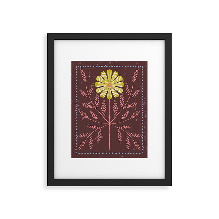 Daisy Tile Framed Art Print Gallery Image 1