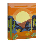 Desert Sunset Canvas Print Gallery Image 6