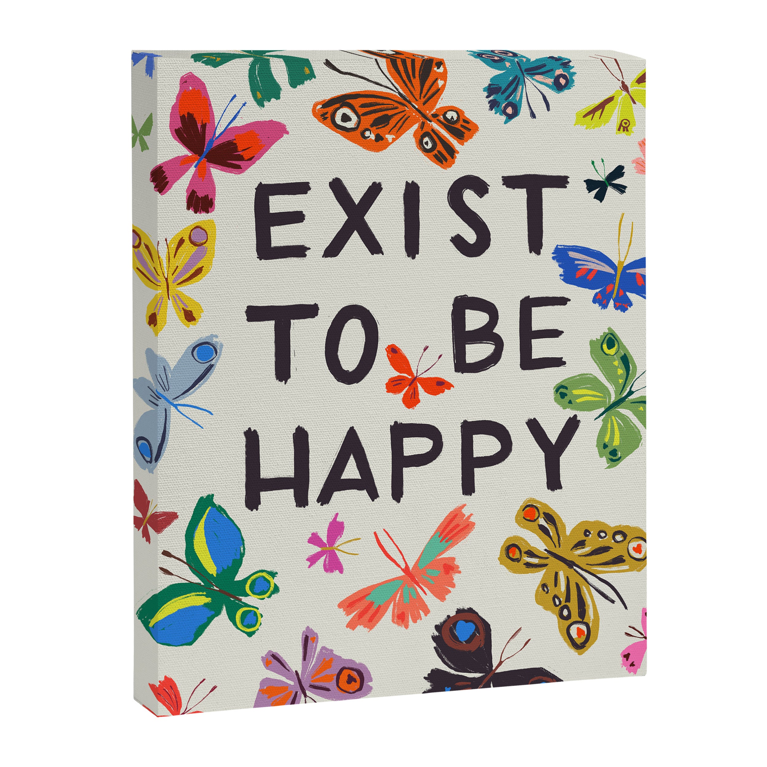 Exist To Be Happy Canvas Print Gallery Image 6