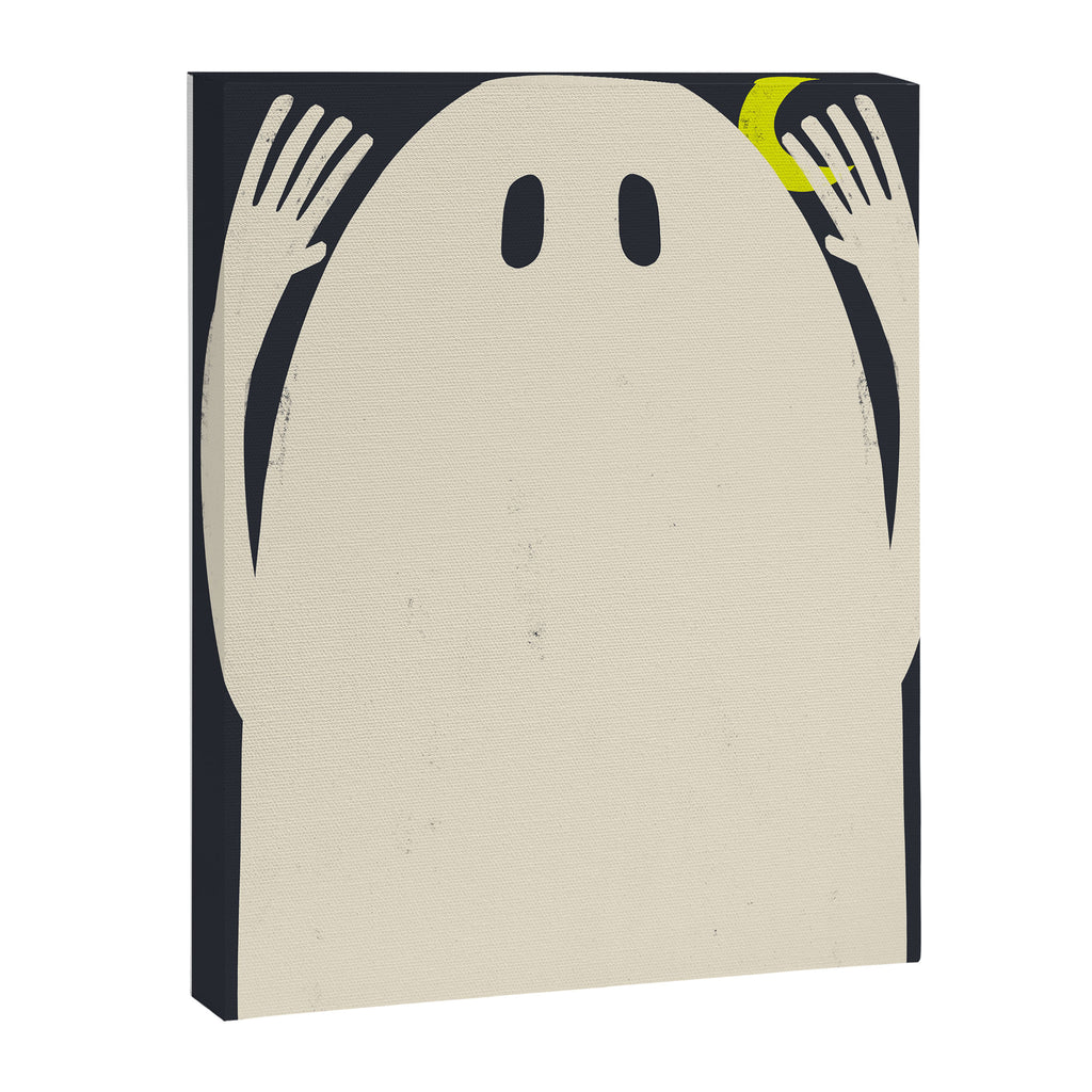 Graphic Hallows Ghost Canvas Print Gallery Image 6