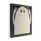 Graphic Hallows Ghost Framed Canvas Print Gallery Image 2