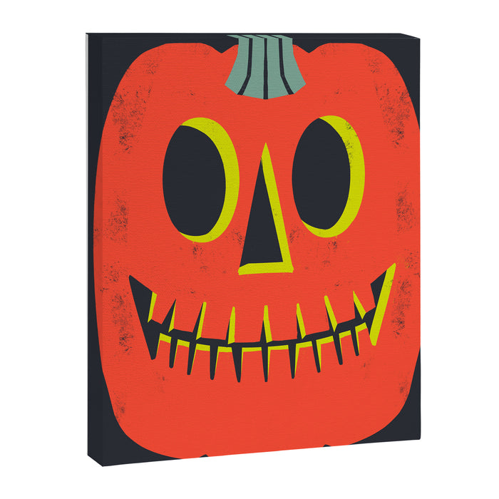 Graphic Hallows Pumpkins Canvas Print Gallery Image 1