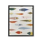 Lake House Lures Framed Canvas Print Gallery Image 6