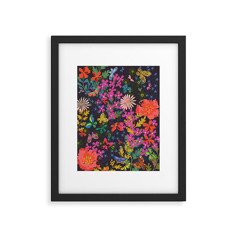 Midnight Garden Framed Art Print Gallery Image 5