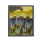 Midwest Lupine Framed Canvas Print Gallery Image 6
