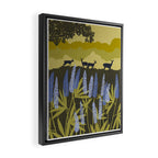 Midwest Lupine Framed Canvas Print Gallery Image 2