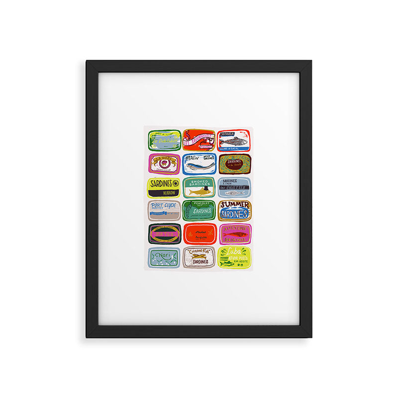 Sardine Tins Framed Art Print Gallery Image 5