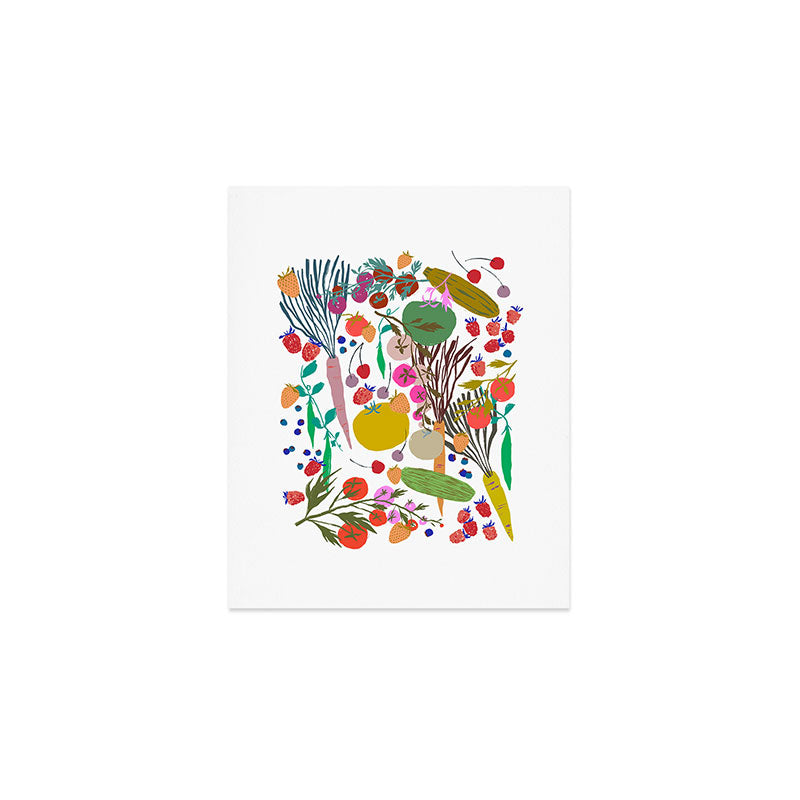 Summer Garden Joy Art Print Gallery Image 1