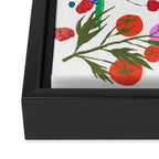 Summer Garden Joy Framed Canvas Print Gallery Image 3
