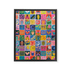 Summer Quilt Framed Canvas Print Gallery Image 6