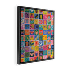 Summer Quilt Framed Canvas Print Gallery Image 2