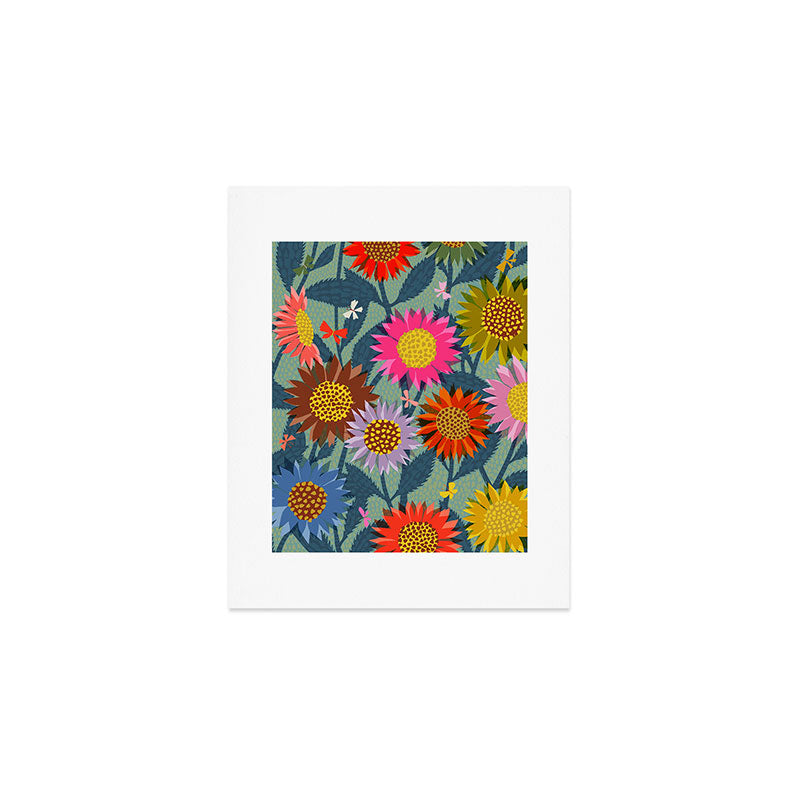Sunflower Patch Art Print Gallery Image 1