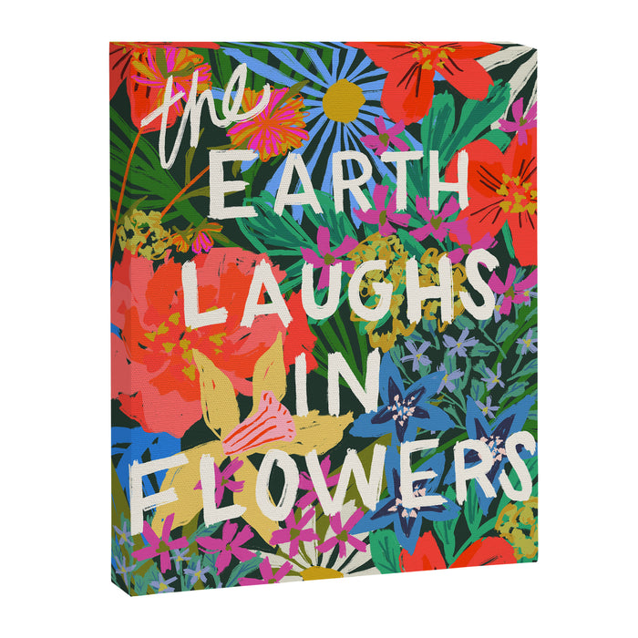 The Earth Laughs Canvas Print Gallery Image 1