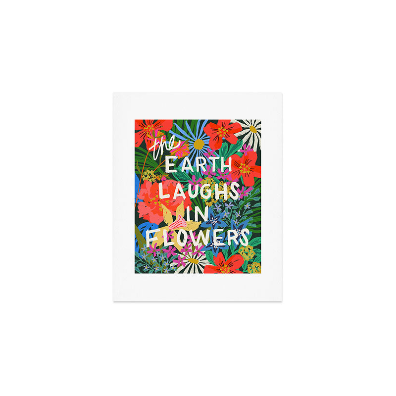 The Earth Laughs Art Print Gallery Image 1