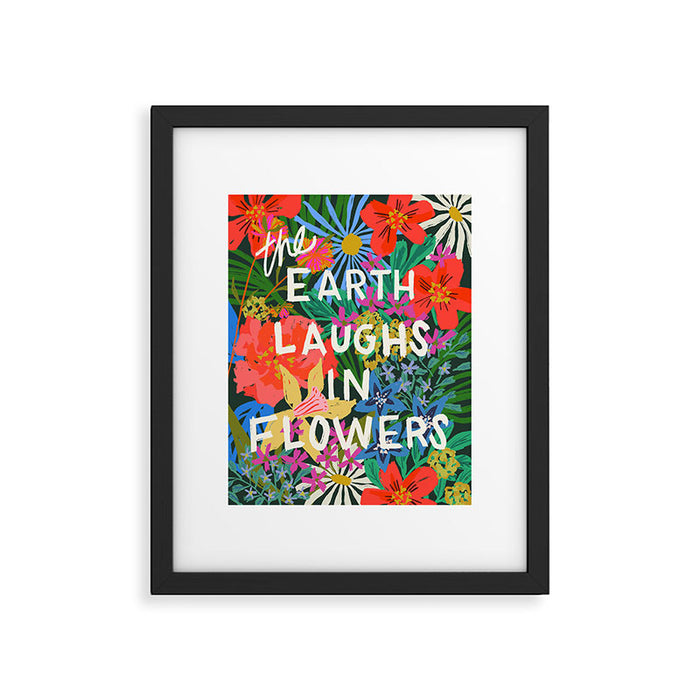 The Earth Laughs Framed Art Print Gallery Image 1