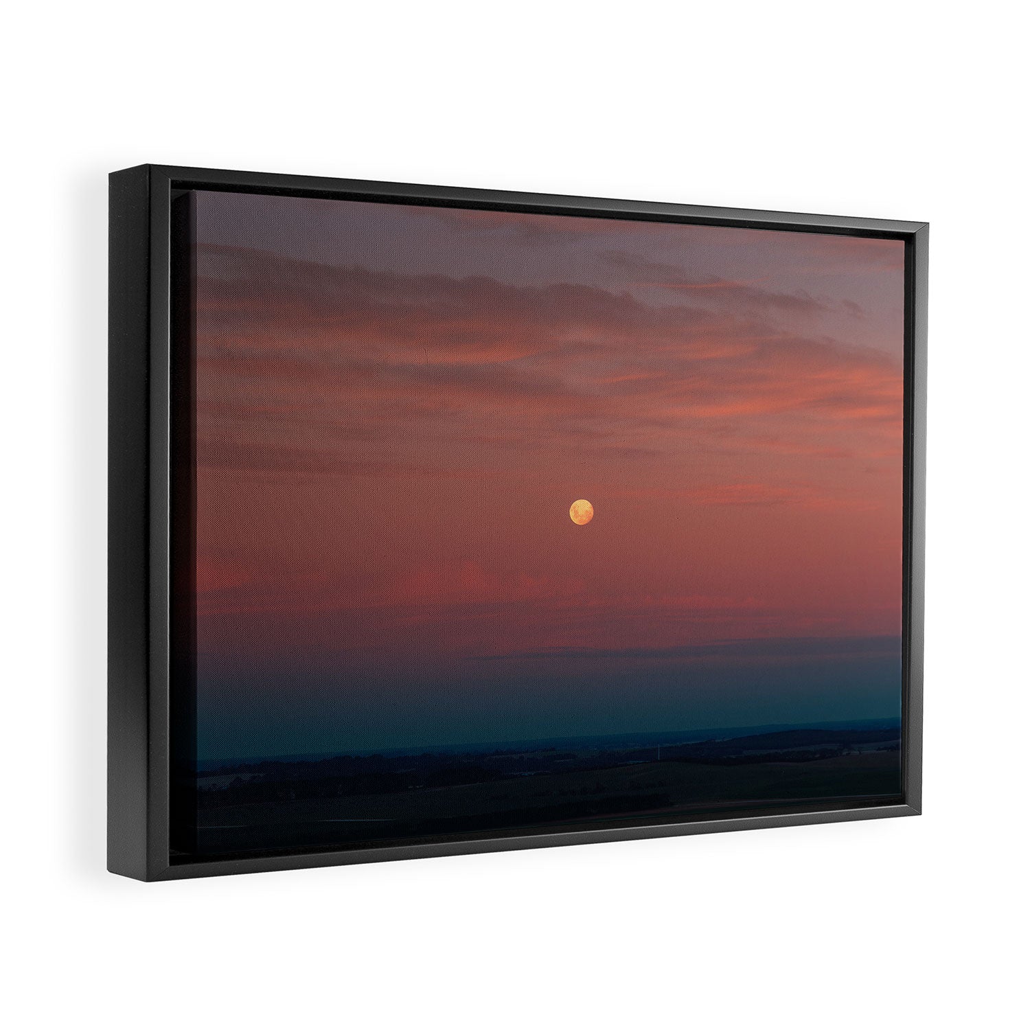 Full Moon Framed Canvas Print Gallery Image 2