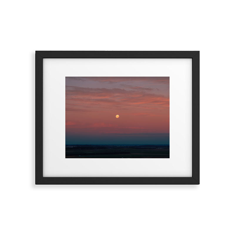 Full Moon Framed Art Print Gallery Image 6